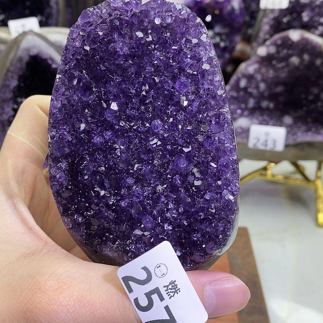大型摆件（非配饰）紫晶未镶嵌