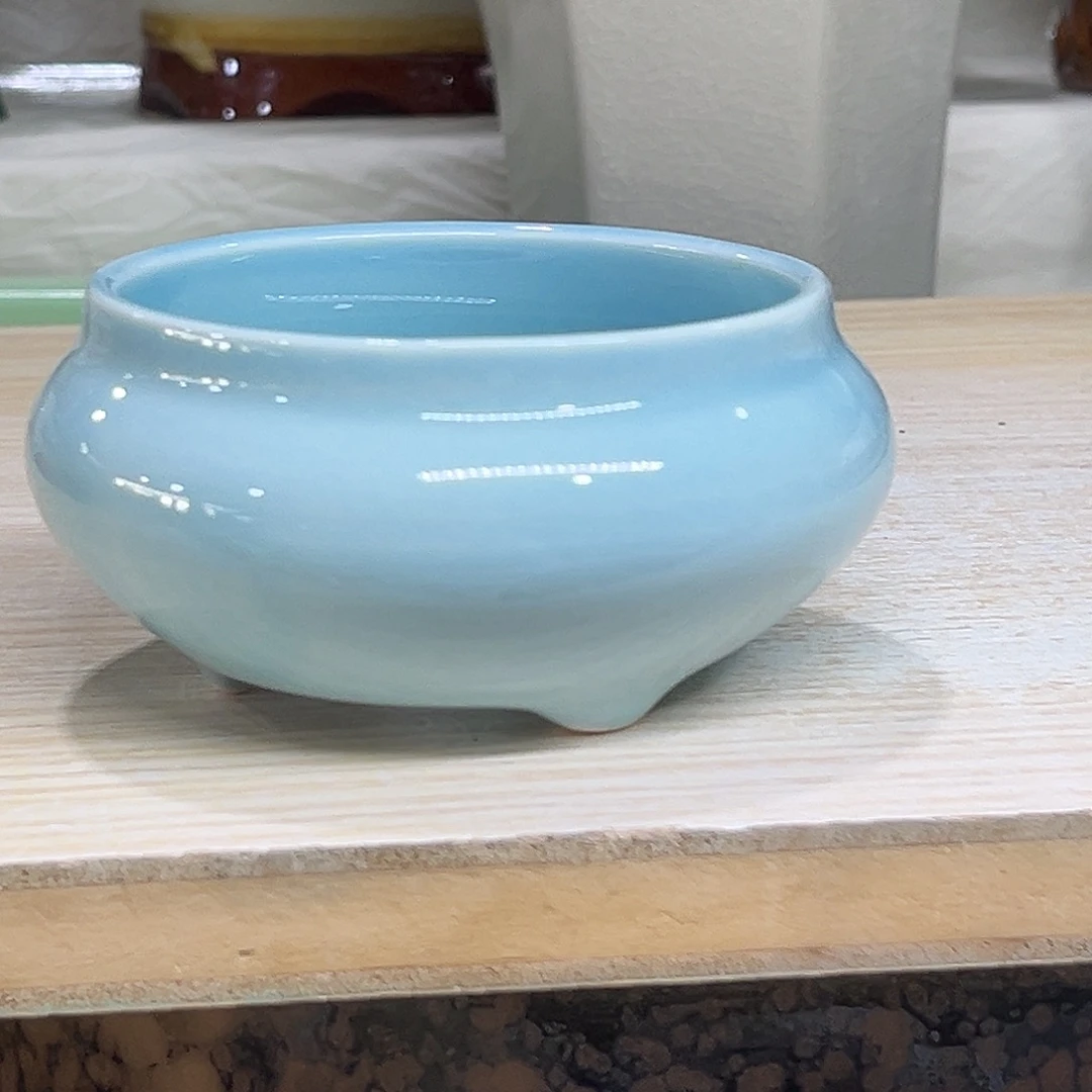 陶瓷绿植多肉微瑕花盆口径8*5