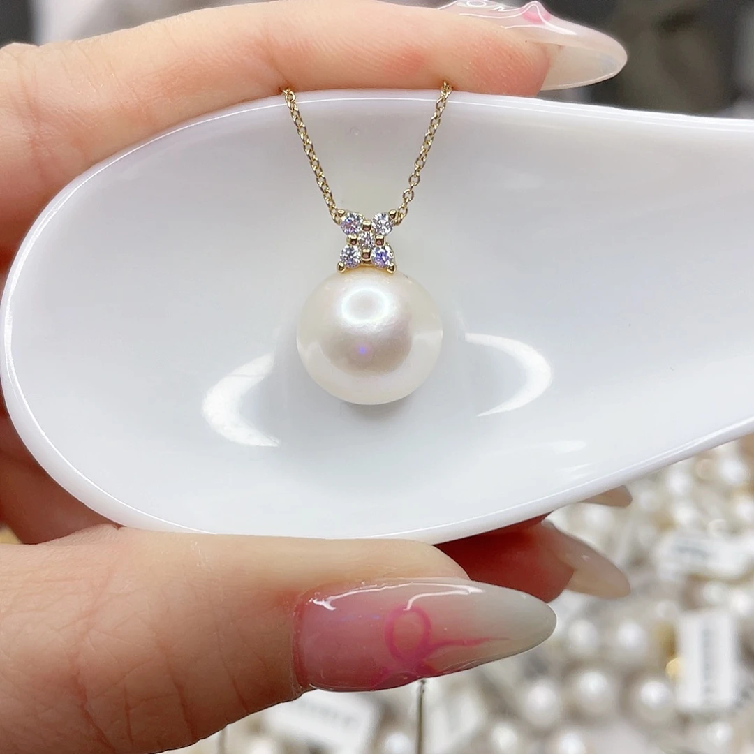 淡水珍珠未镶嵌吊坠(赠链)