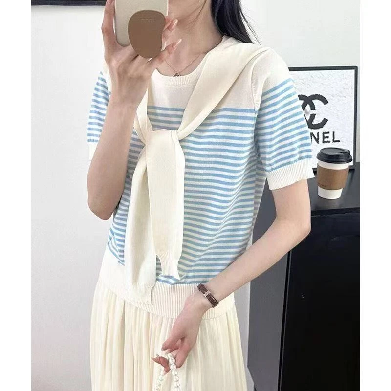 【直播间过款专用700-999】夏季新款减龄小个子针织上衣合集