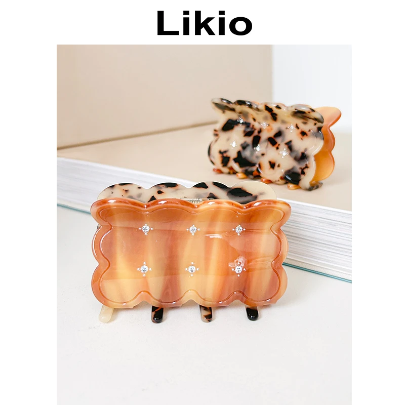 Likio 虞书欣同款 原创设计 夹心饼干双面发抓