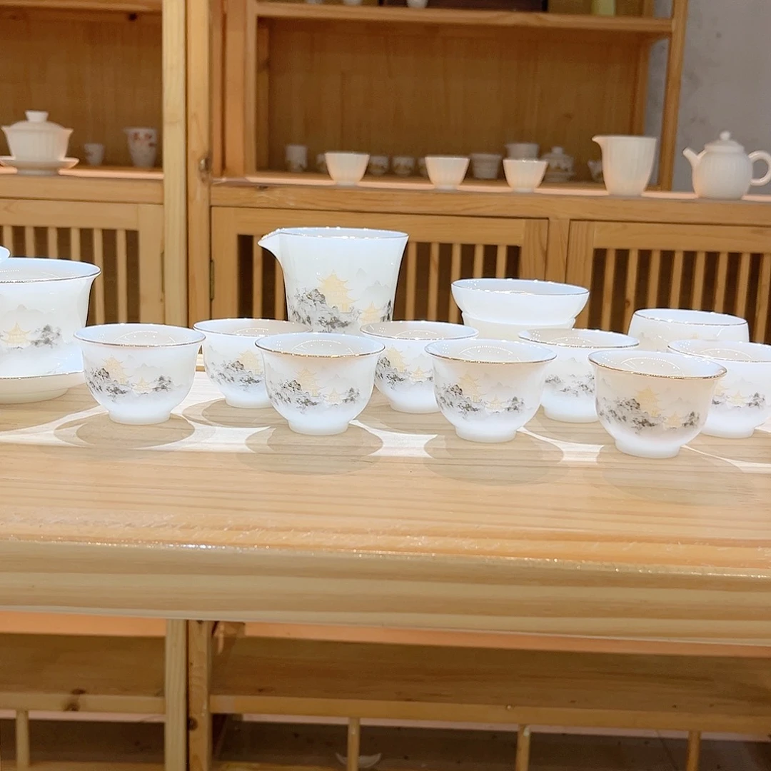 【御瓷斋】璞玉瓷套装