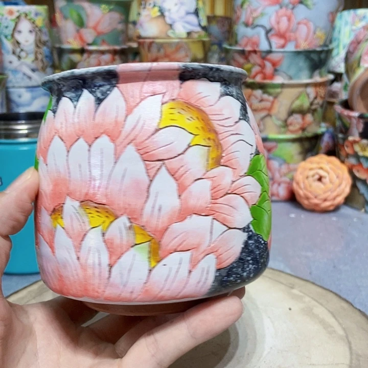 景德镇艺术手绘作品