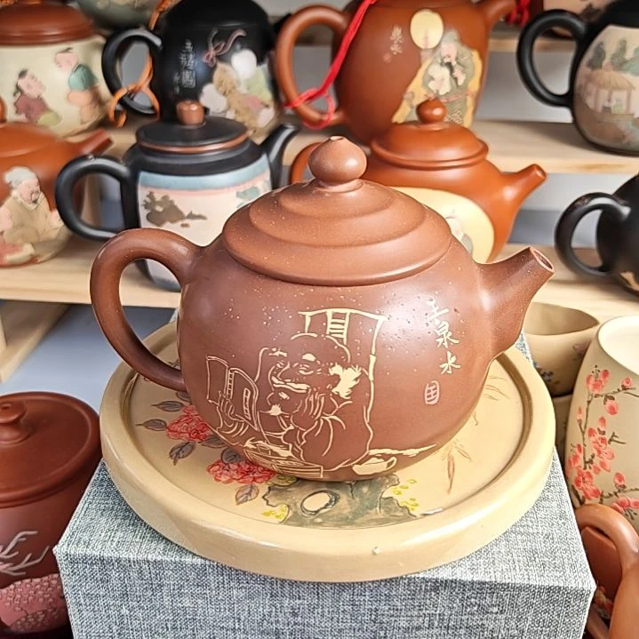 建水紫陶刻填全品30号200cc