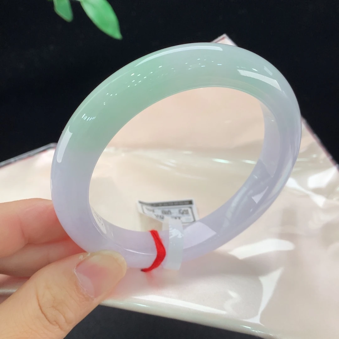 翡翠未镶嵌手镯62+5202