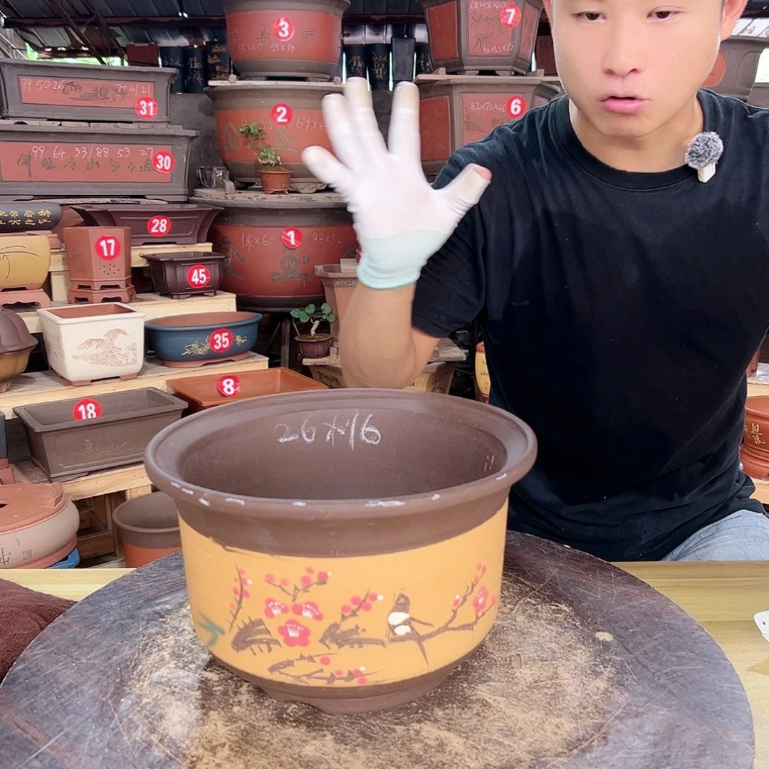 紫砂花盆工厂直发