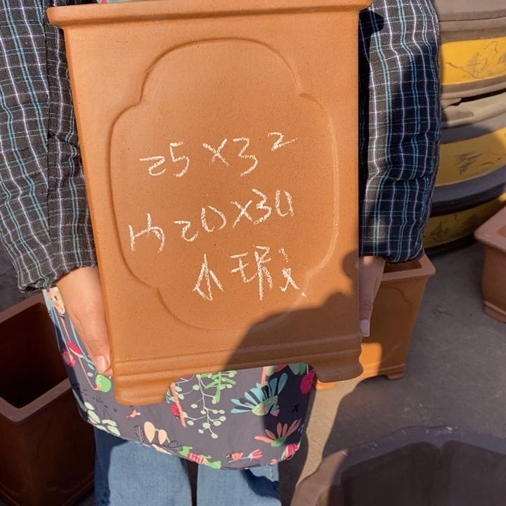 紫砂花盆只顾吃药睡