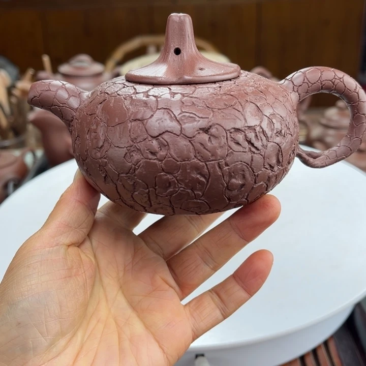 茶壶紫砂紫砂花茶