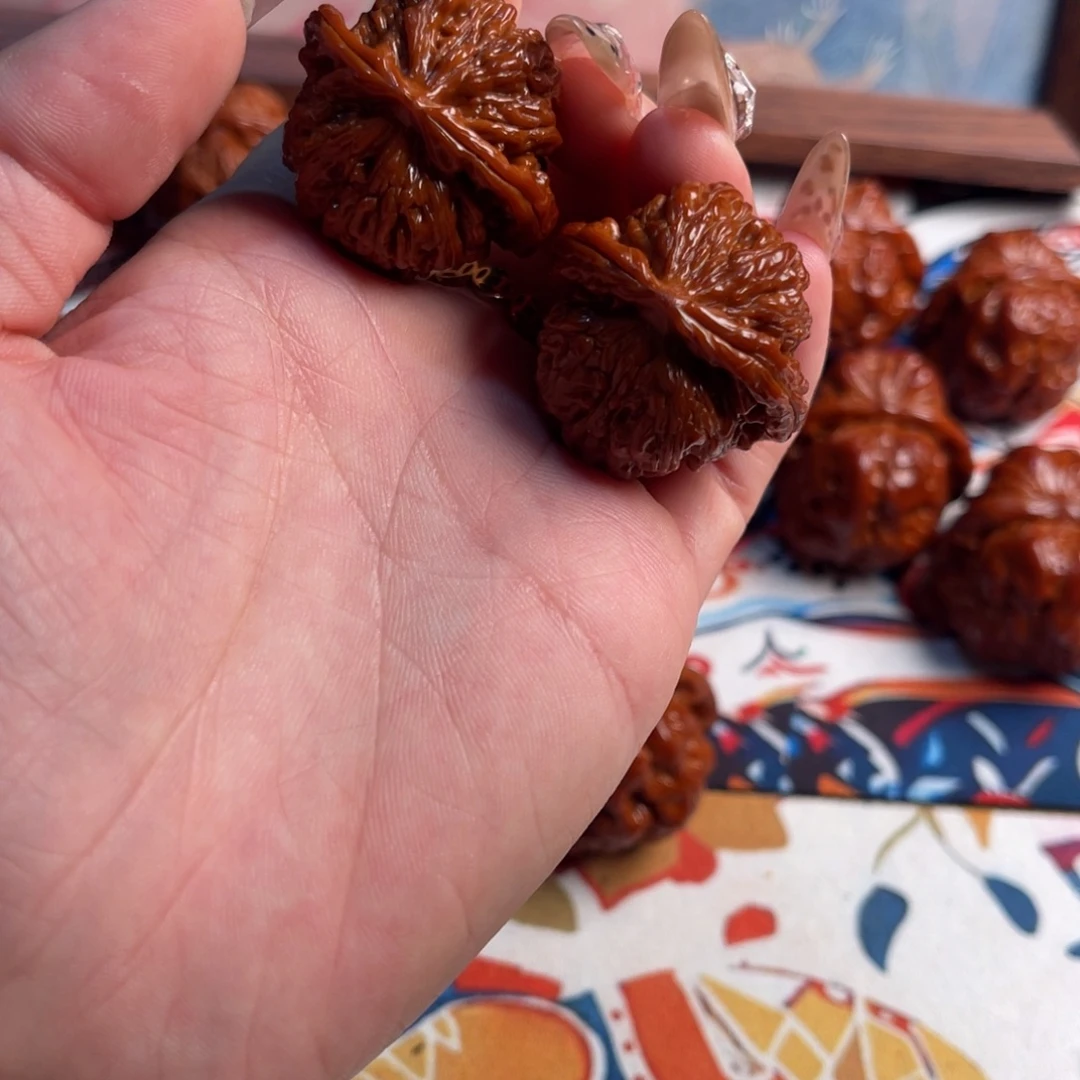 吊坠文玩核桃四座楼33