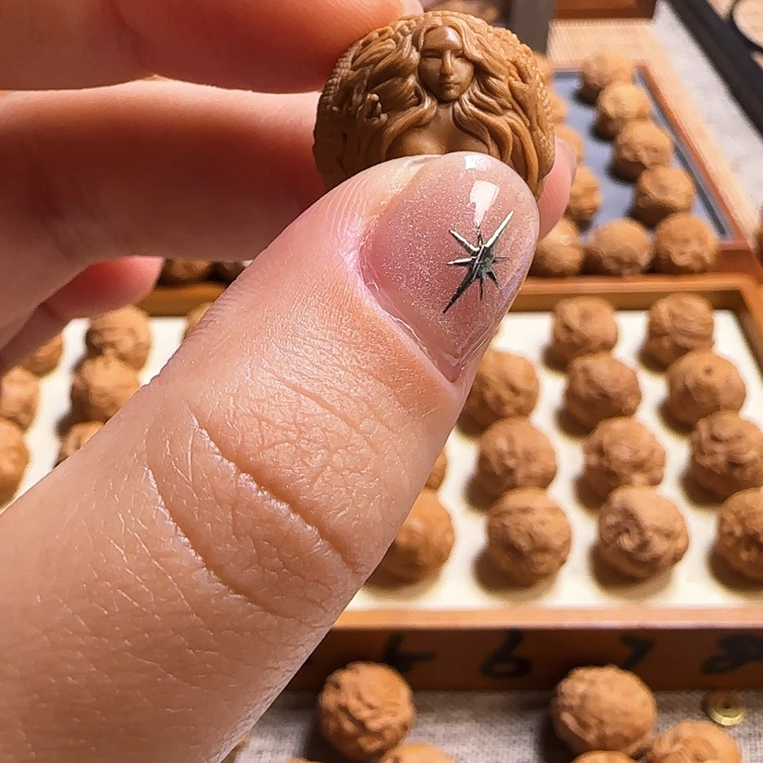 猴头核桃吊坠美杜莎尺寸备注