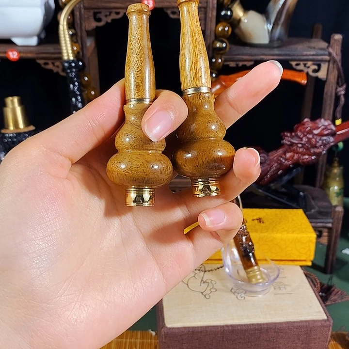 高端定制金丝楠烟嘴