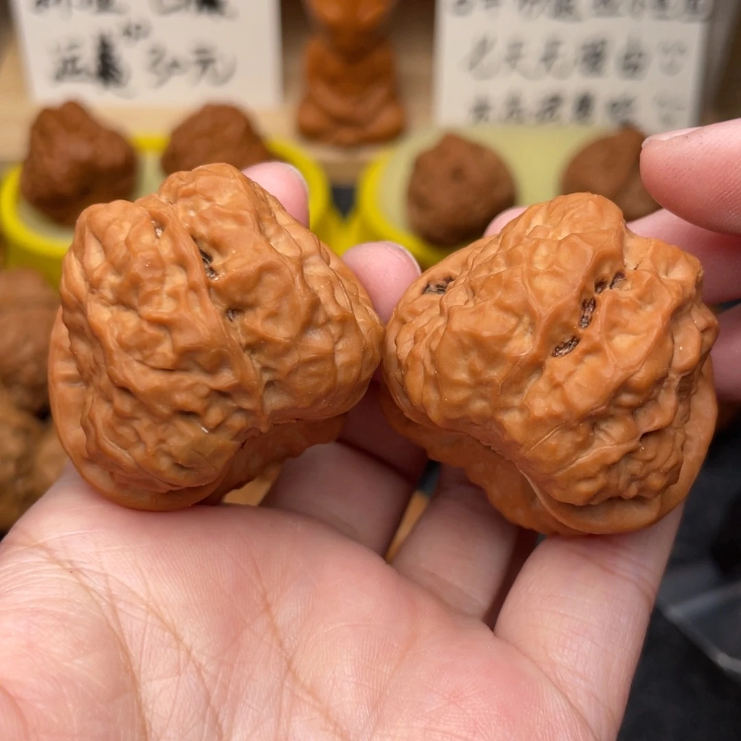 文玩核桃把件蛤蟆39高货