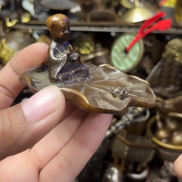 顺顺利利，铜器摆件