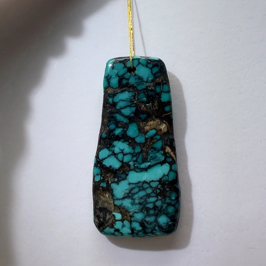 绿松石未镶嵌挂件