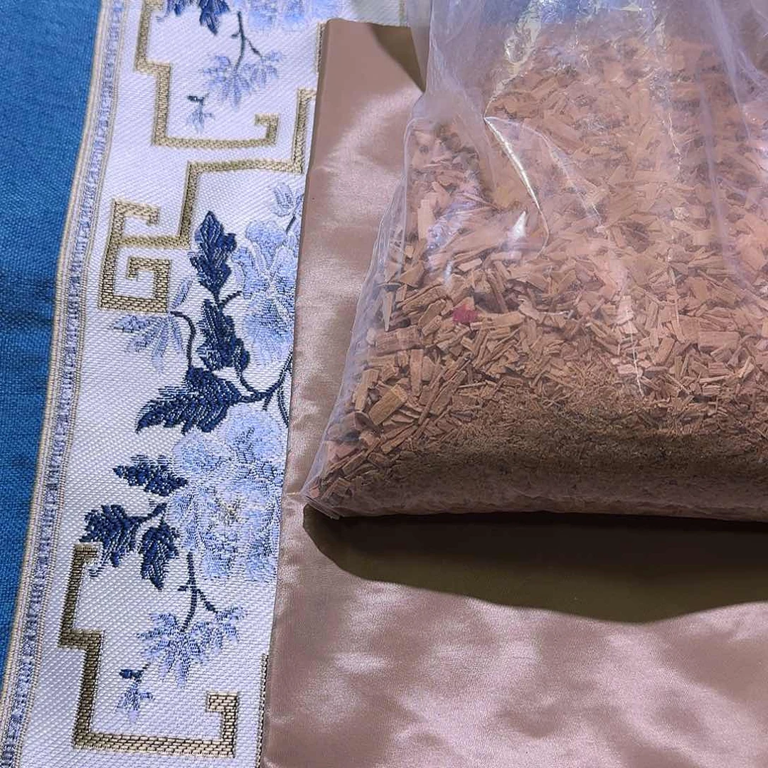 檀香木老山檀香米粒枕头3斤