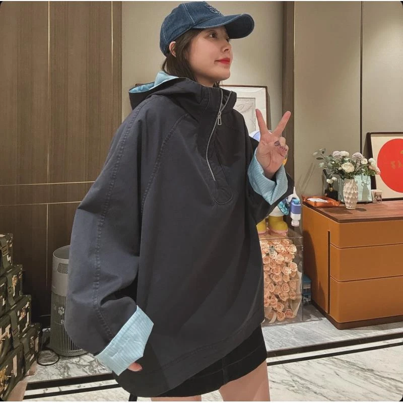 BETTER JOELAY-【深谷的风】时尚高端外套百搭休闲简约通勤风Z4338