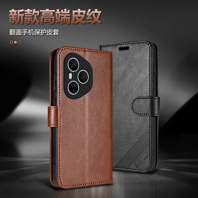 【小牛纹】适用荣耀400Pro翻盖手机壳荣耀400Pro保护套防摔插卡钱包