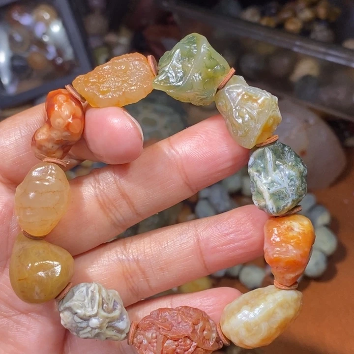 玛瑙/玉髓珠宝半成品未镶嵌