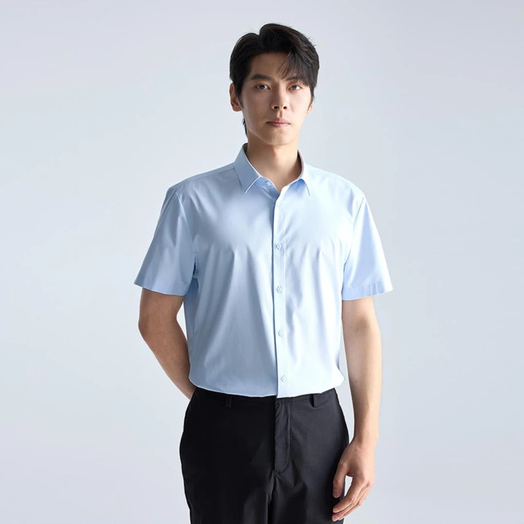 【立体裁剪】利郎正统男士时尚休闲夏季商务职业短衬 (A5XZC002)