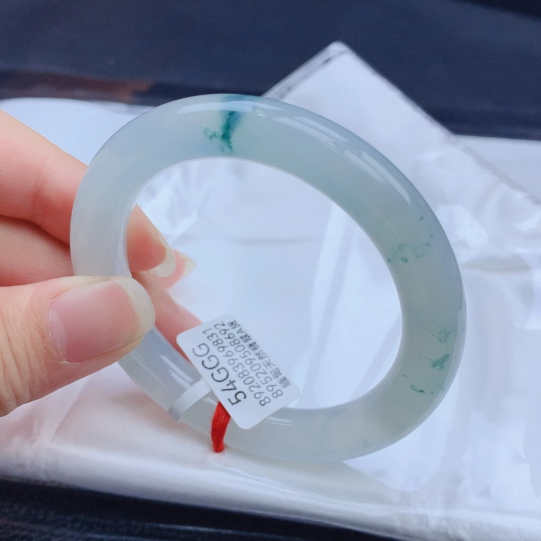 翡翠未镶嵌手镯天然缅甸翡翠A货手镯