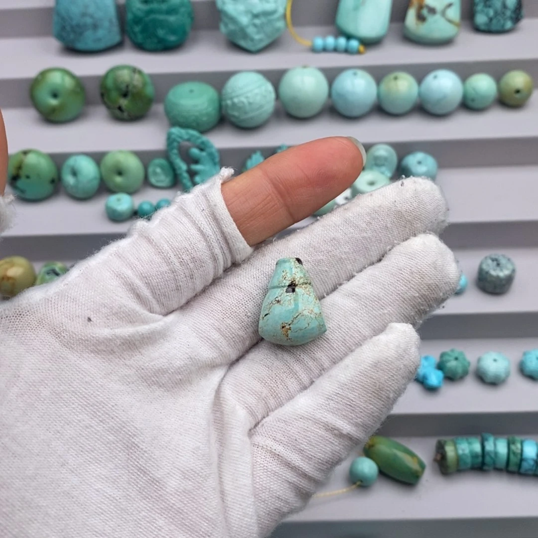 未镶嵌绿松石卡15三通