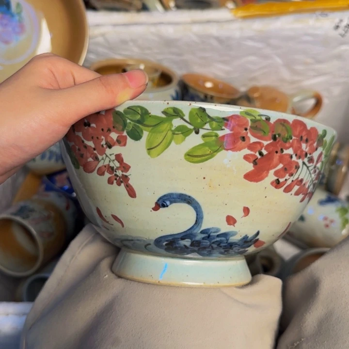 瓷片景德镇陶瓷手工手绘