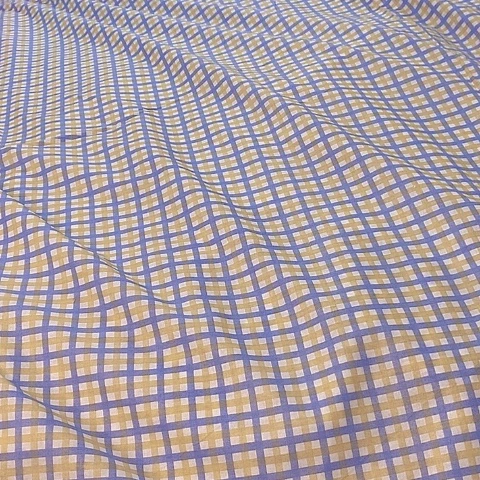 纯棉格子8米包被布