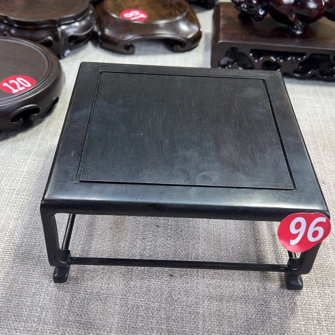 红木底座精雕工艺品