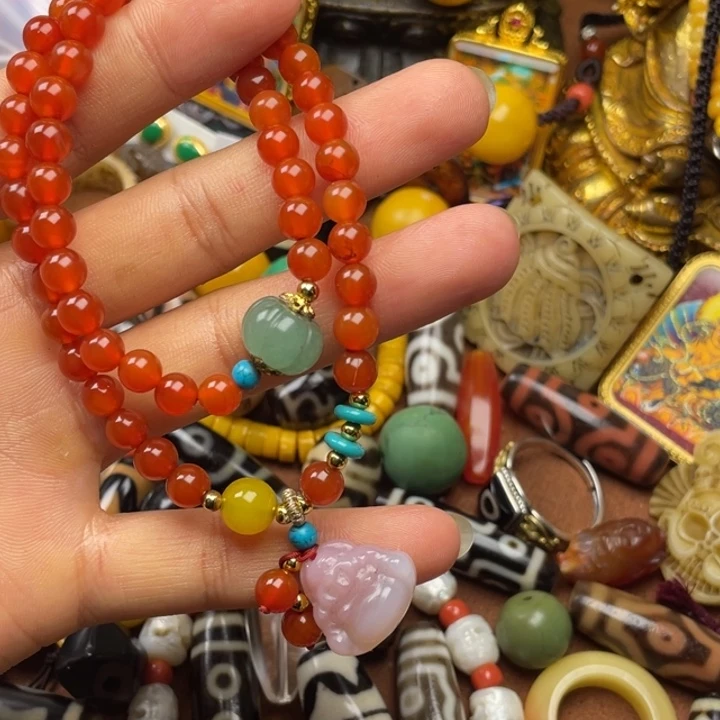 玻璃颈饰小元素哈哈哈