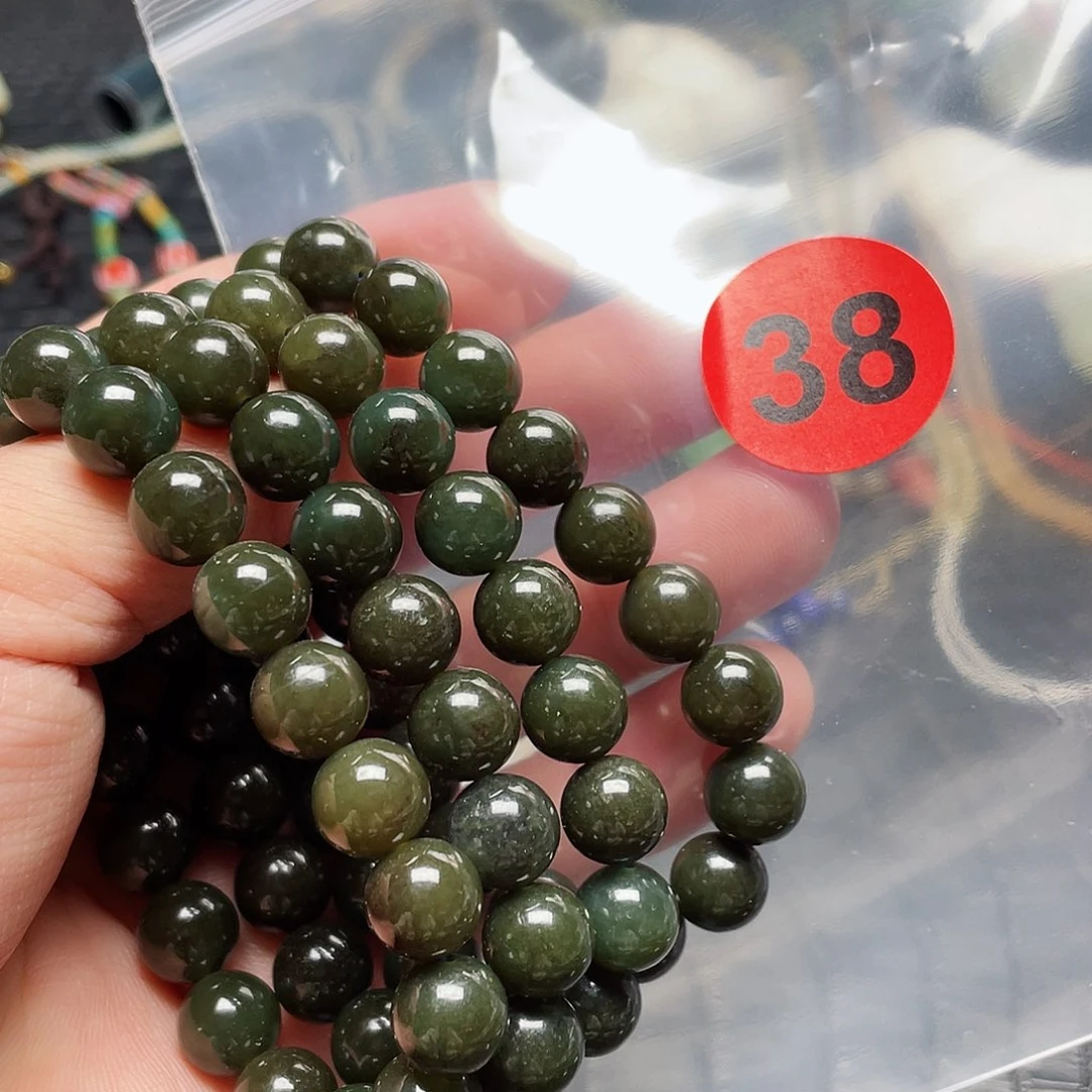 和田玉未镶嵌珠宝半成品手串