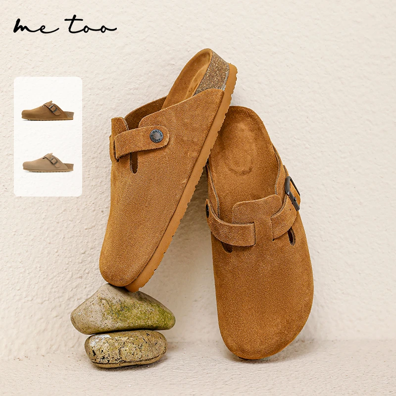 勃肯鞋2025秋冬新款休闲厚底包头复古半拖外穿软底百搭透气穆勒拖