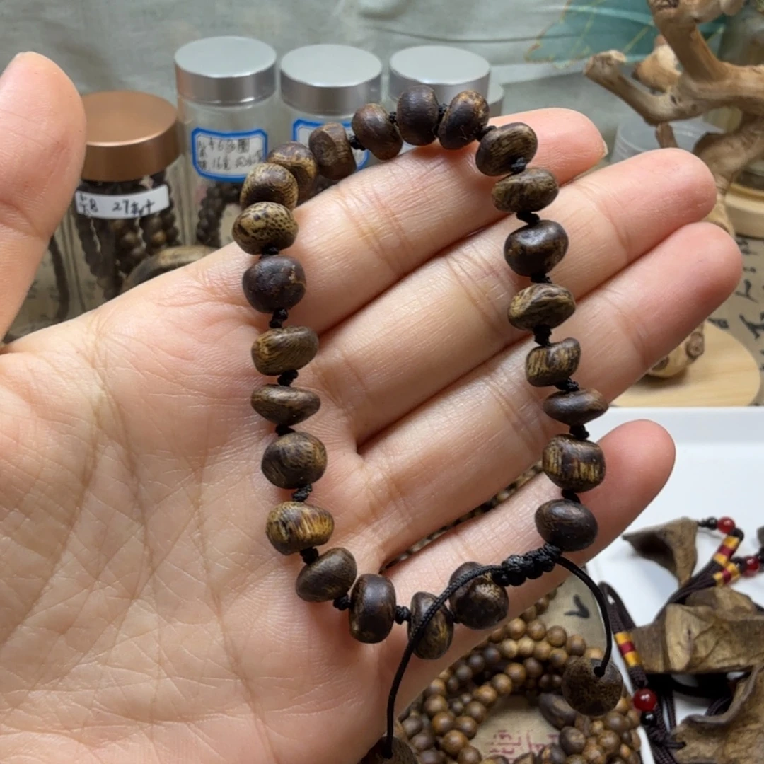 沉香碎屑沉香卡8随行单圈