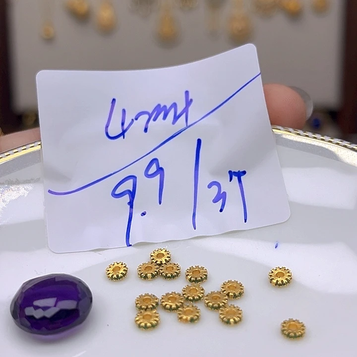 银S925镶嵌颈饰紫晶紫晶925镶嵌28