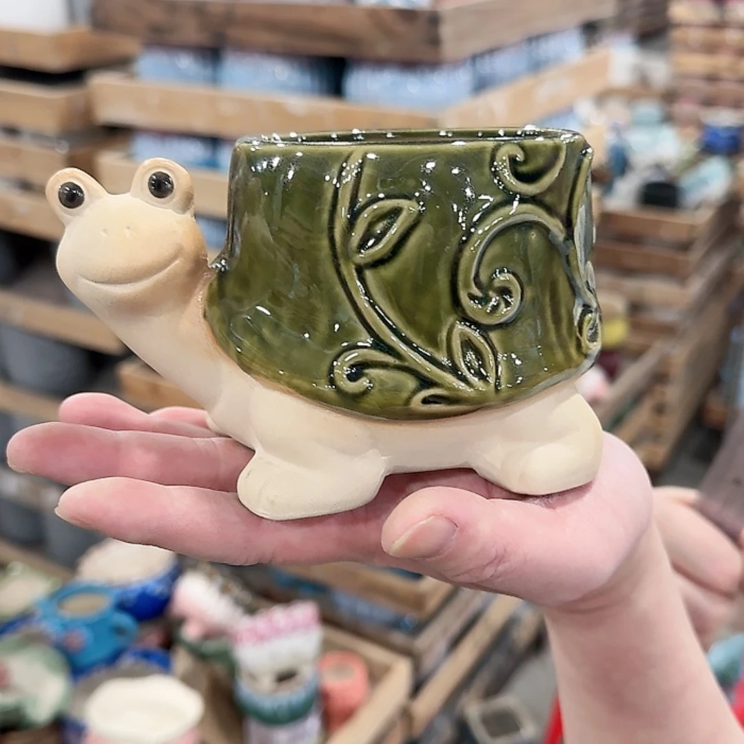 【闪购商品】陶瓷福利品，花盆凑单满10元发货！