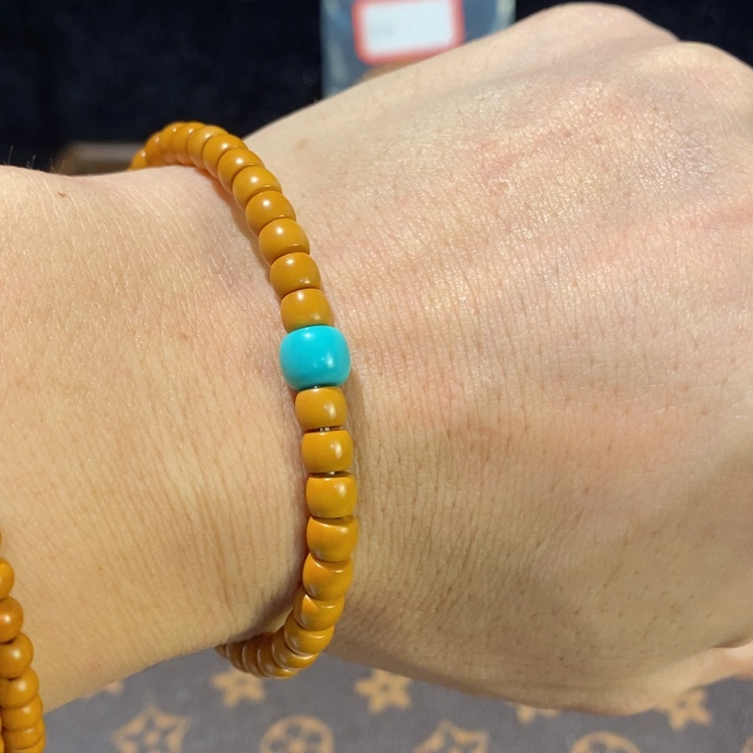 橄榄核手串/手链5.6橄榄核核尖单圈素串