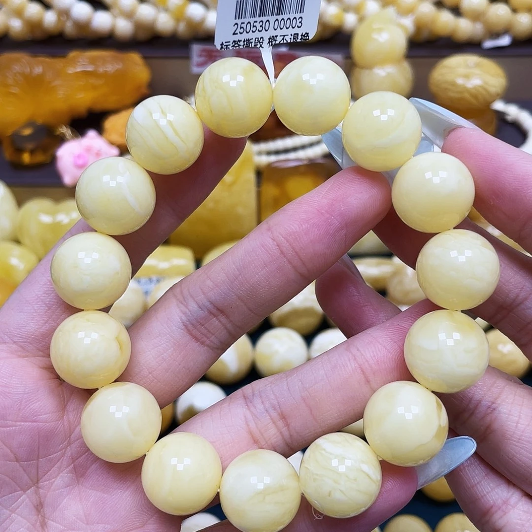 未镶嵌琥珀珠宝奇石16+mm微瑕