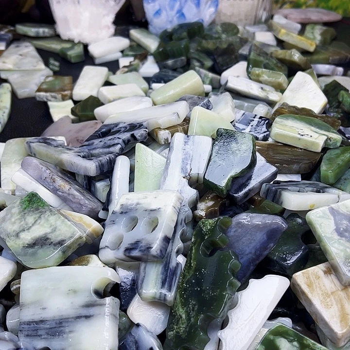 和田玉（糖玉）珠宝半成品未镶嵌