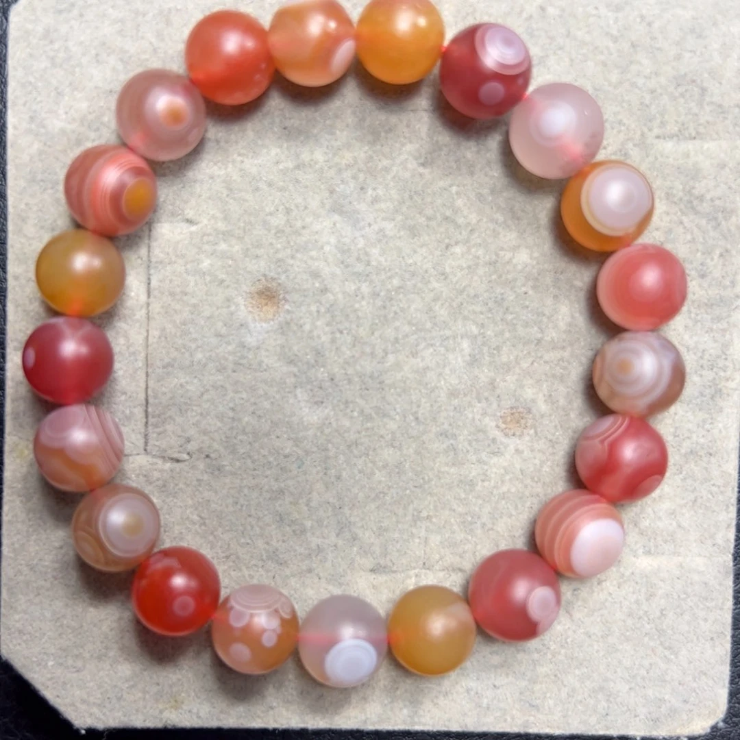 南红玛瑙9➕单圈未镶嵌竹*