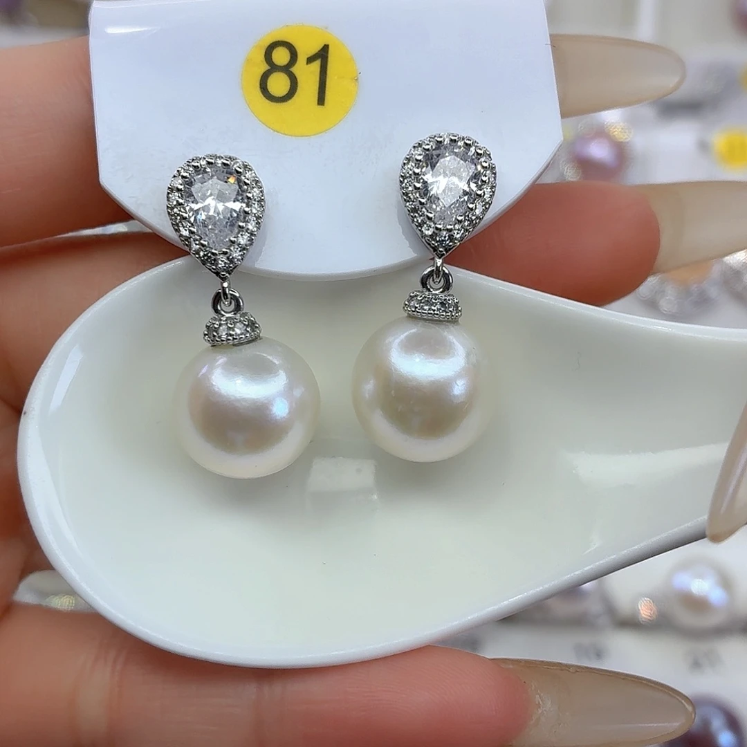 耳饰未镶嵌淡水珍珠F