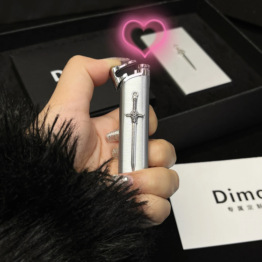 【DIMO】情人节礼物送男朋友新年高颜值打火机生日创意防风可充气剑