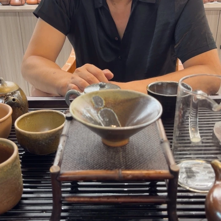 茶壶紫砂斗笠杯手工制作