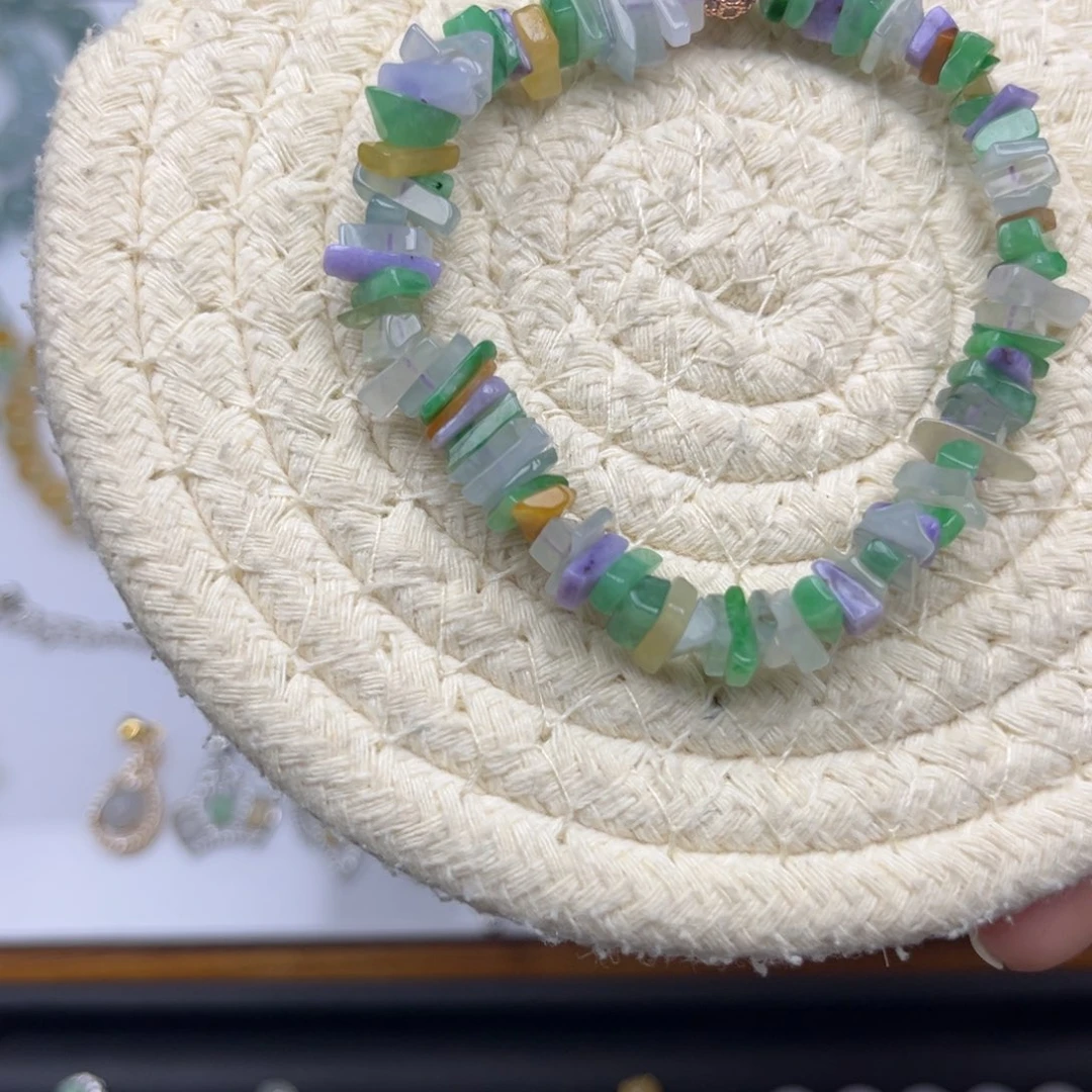 翡翠未镶嵌手链翡翠