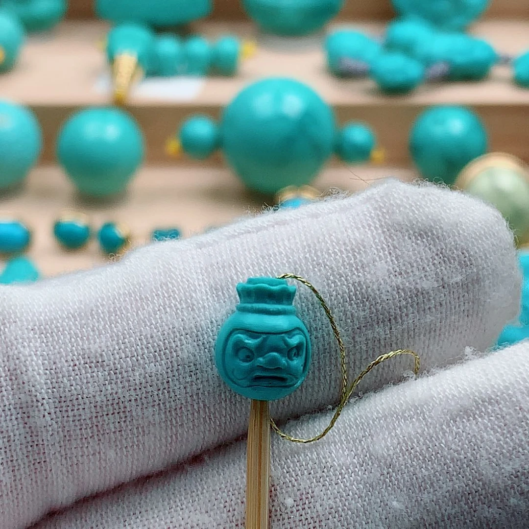 绿松石未镶嵌配饰