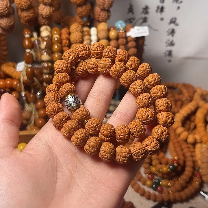 想***人吊坠金刚菩提13双圈