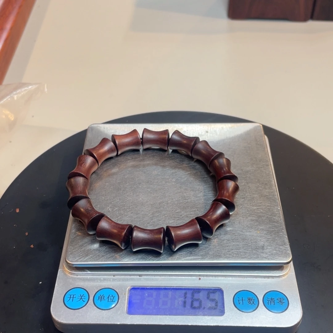 檀香紫檀（小叶紫檀）竹节单圈
