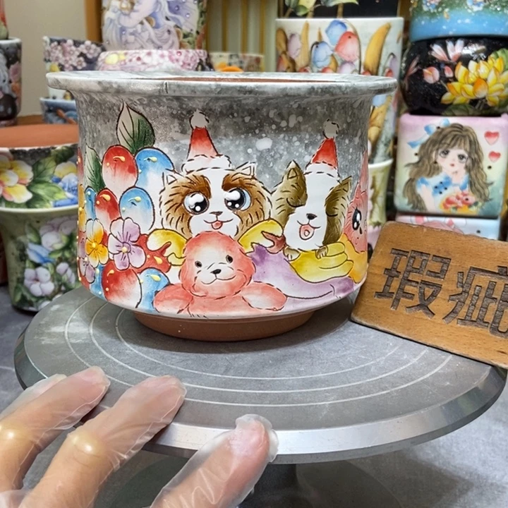 景德镇艺术手绘作品