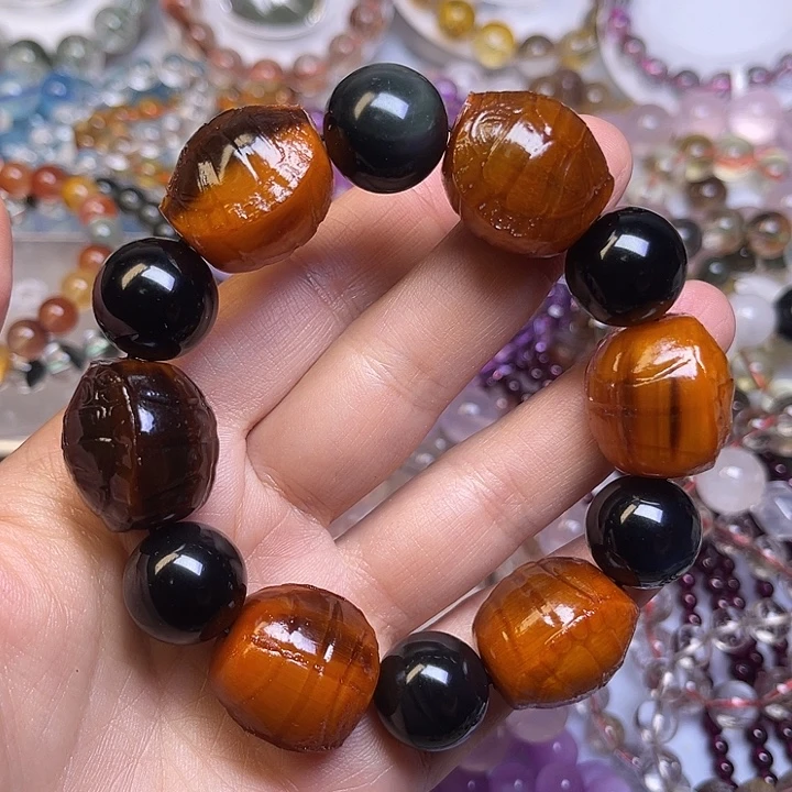 水晶手链未镶嵌文玩