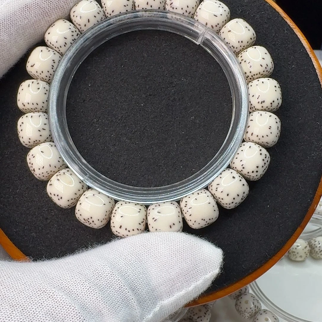 手串星月菩提卡10.5正月双流白原白