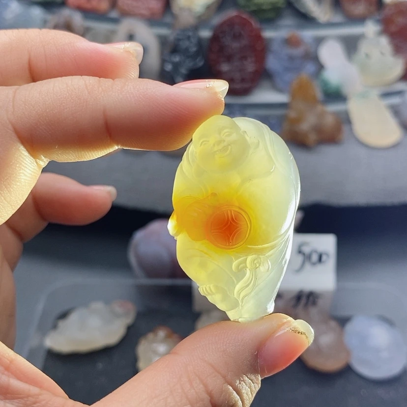 【闪购商品】未镶嵌吊坠定制玛瑙