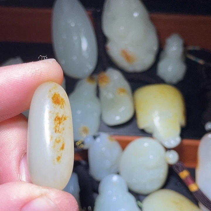 和田玉（白玉）未镶嵌车挂